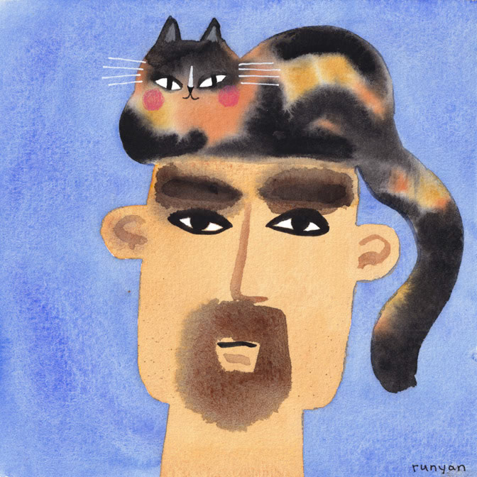 TOUPEE _Cat Hair- Man _  Creatif