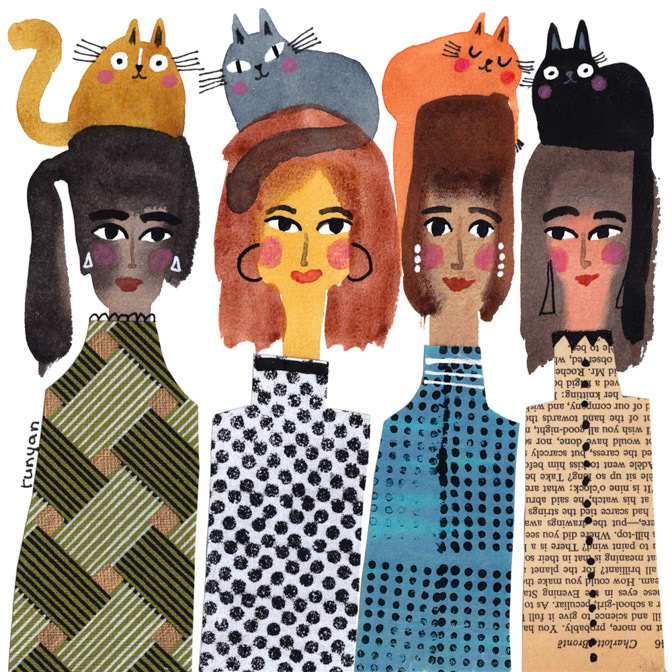 WOMENS DAY HATS _Cat Hat _  Creatif