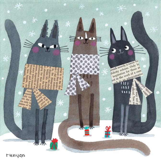 TINY GIFT EXCHANGE _Cat- christmas _  Creatif