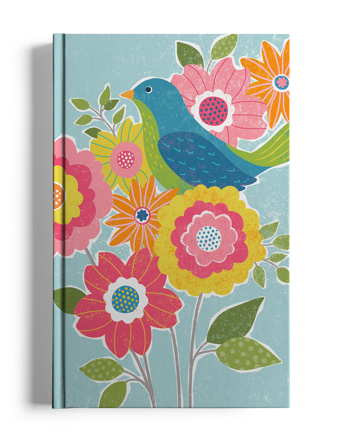 SH_Bird_1565_3b_Journal Bird Amonst Flowers_Creatif ©Steve Haskamp - Creatif License