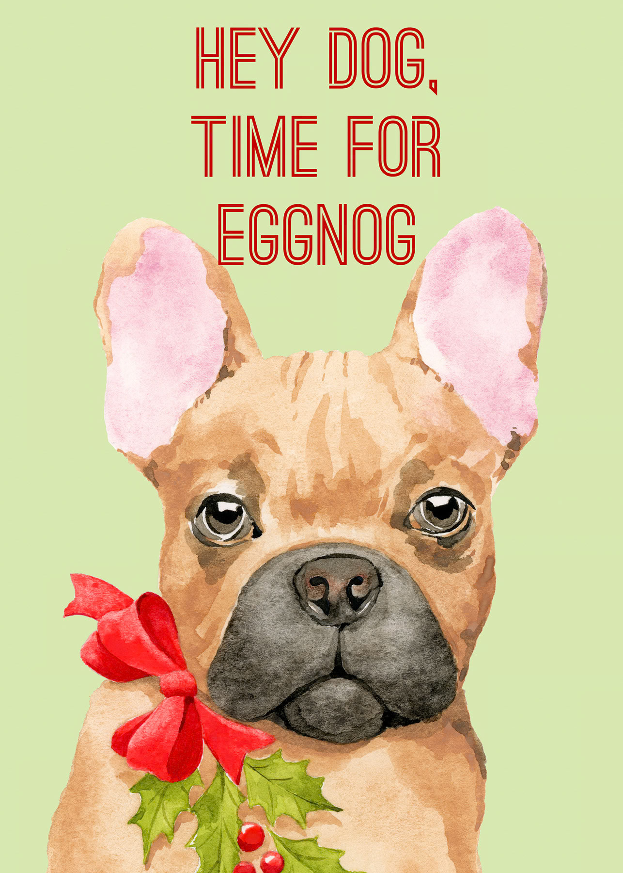 SH_Cmas_2306_Hey Dog Want some Eggnog_Creatif ©Steve Haskamp - Creatif License
