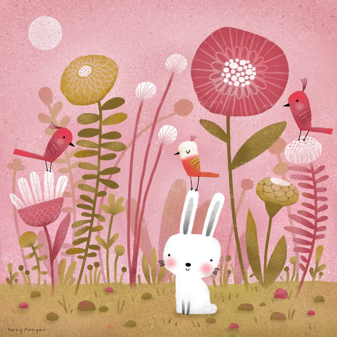 GARDEN BUNNY _Bunnies- Maggie _  Creatif ©Terry Runyan - Creatif License