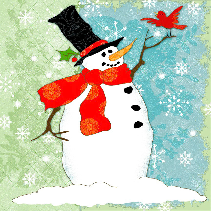 CH990 SNOWMAN tight lines