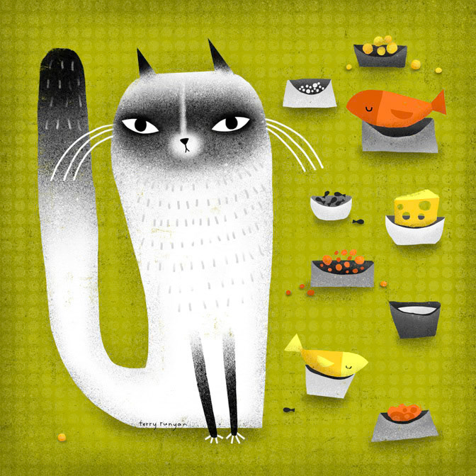 FINICKY 100dpi _Cat _  Creatif ©Terry Runyan - Creatif License