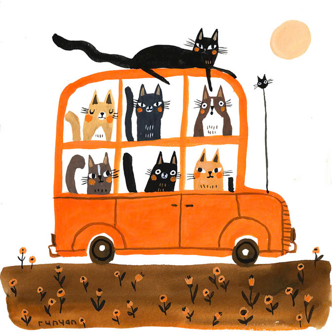 ON THE ROAD AGAIN _Cat _  Creatif-2