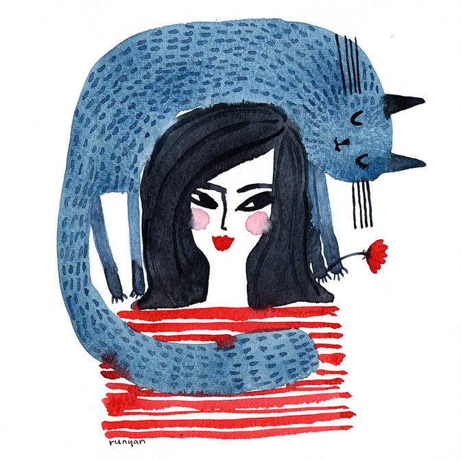 KINDNESS CAT - Terry Runyan - Creatif _Cat _  Creatif