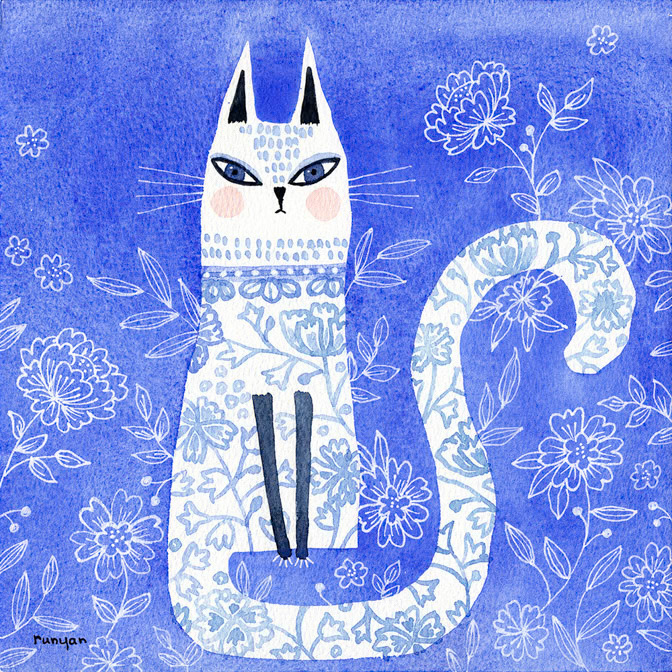 DELFT CAT - Terry Runyan - Creatif _Cat _  Creatif