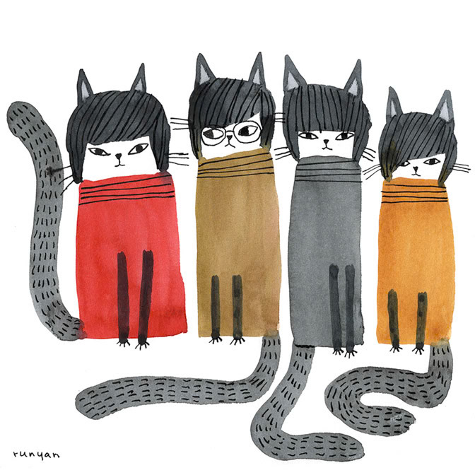 THE BEATLES - Terry Runyan - Creatif _Cat _  Creatif