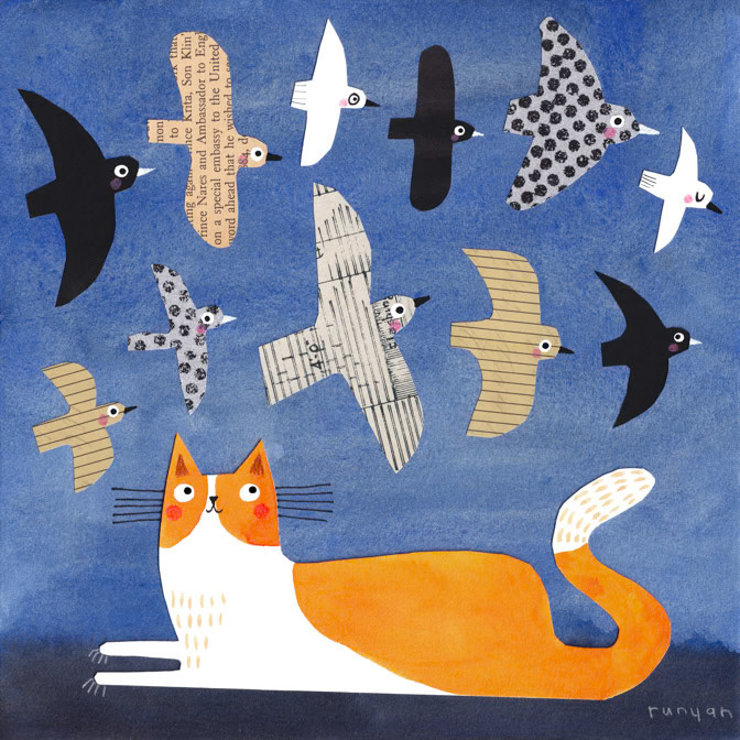 FLY BY 15x15 _Cats _  Creatif