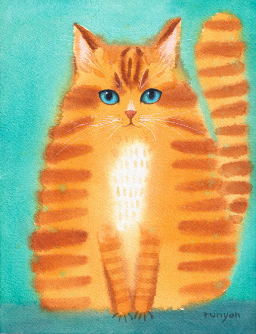 GINGER FLOOF 2 _Cat _  Creatif ©Terry Runyan - Creatif License