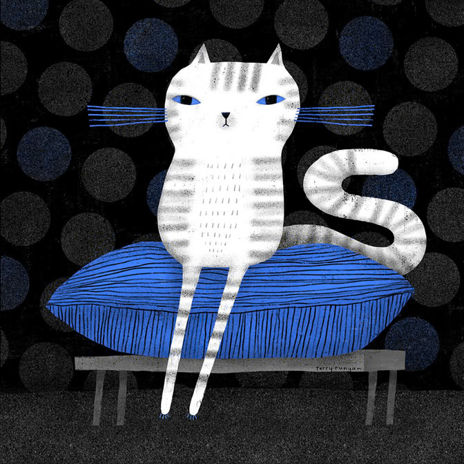 PILLOW PERCH - Terry Runyan - Creatif _Cat _  Creatif