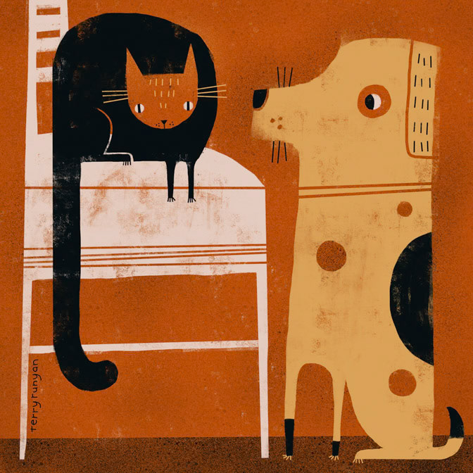 CHAIR HOG _Cadg- Cat Dog- Maggie _  Creatif