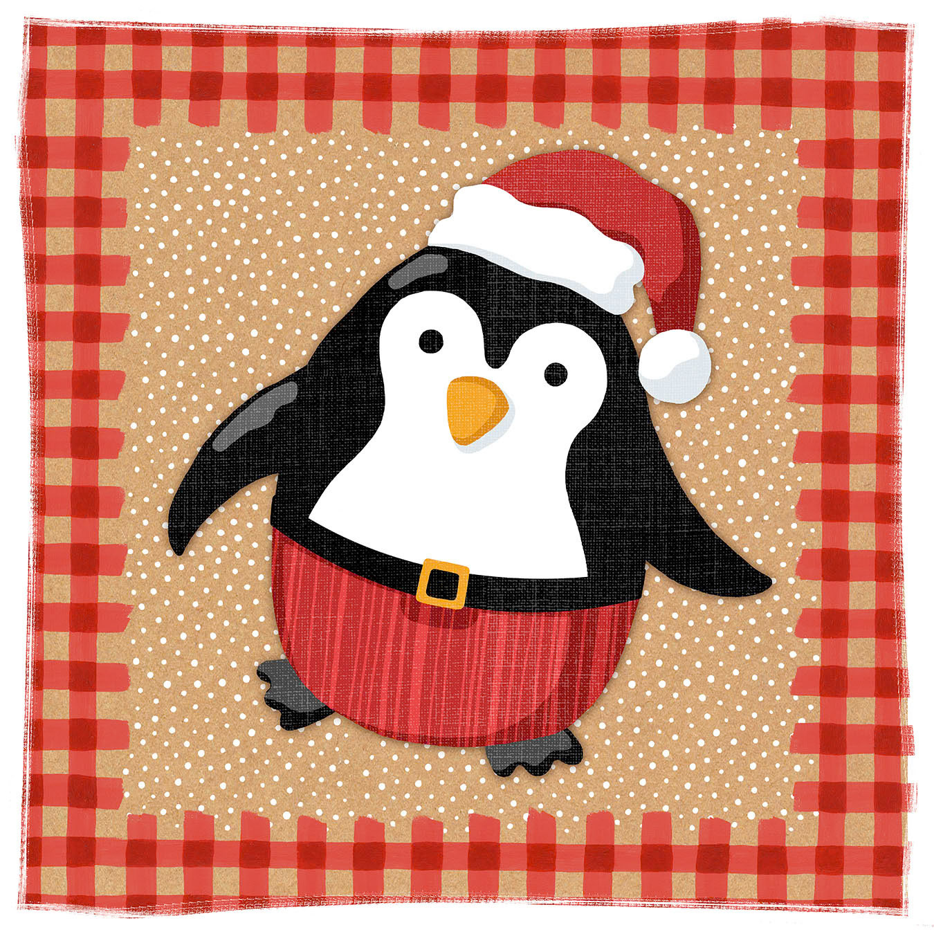 SH_Cmas_1371-1c-PenguinAsSanta_Creatif ©Steve Haskamp - Creatif License