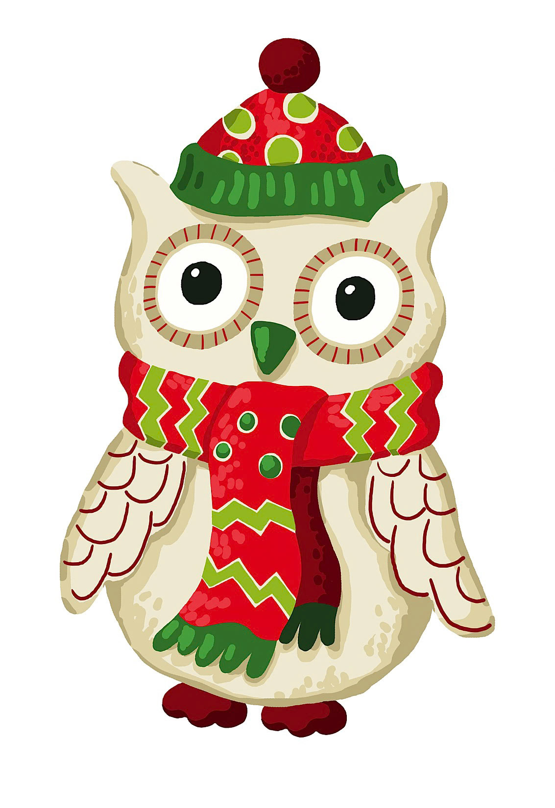 SH_Cmas_1220-2-XmasOwl ©Steve Haskamp - Creatif License