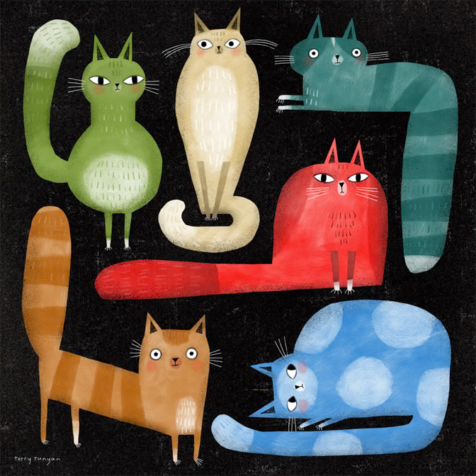 Cat Shapes 100dpi _Cat _  Creatif