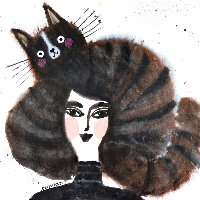 08-03-2022 TABBY CAT HAT _Cat- Hat _  Creatif