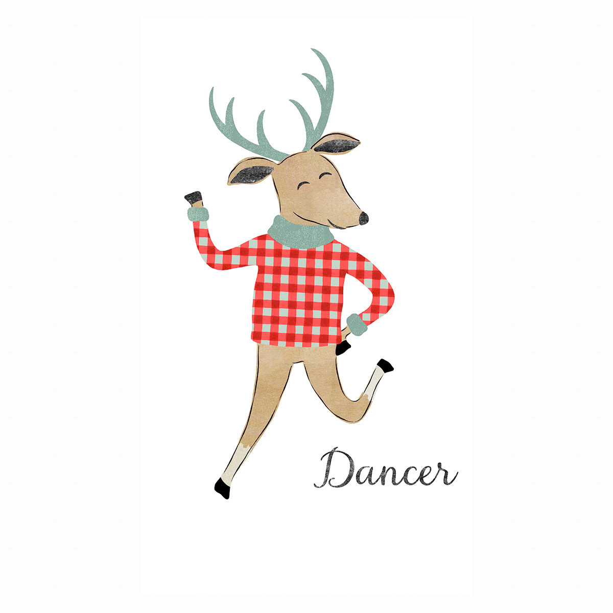SH_Cmas_1744_Dancer Reindeer_Creatif ©Steve Haskamp - Creatif License