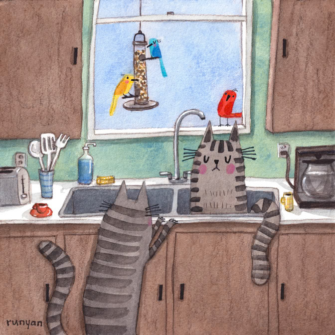 IN THE KITCHEN _Cats _  Creatif