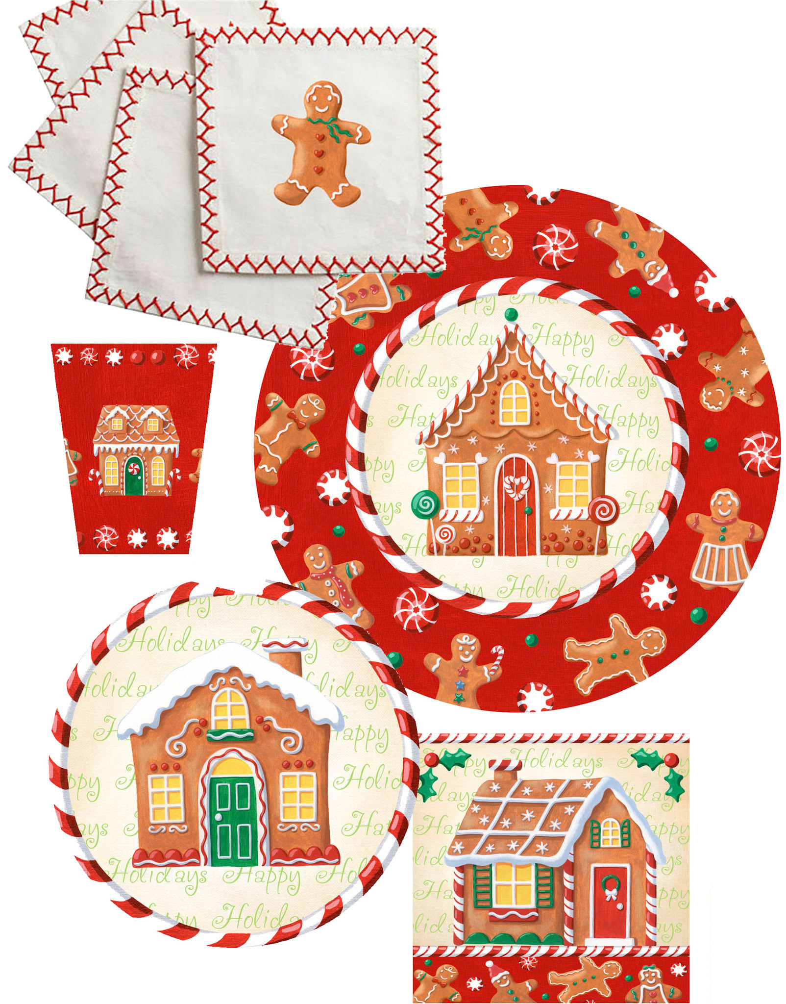SH_Cmas_SHGingerBreadTablewareR1 ©Steve Haskamp - Creatif License
