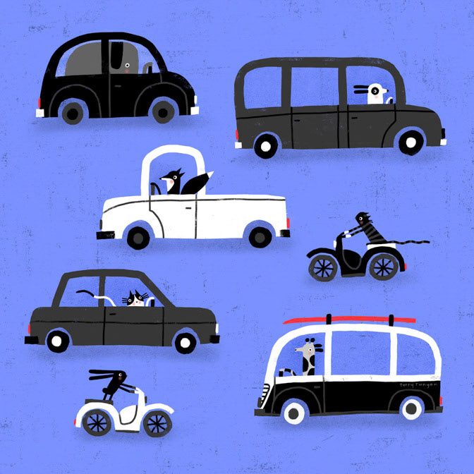 RUSH HOUR _Transport _  Creatif ©Terry Runyan - Creatif License