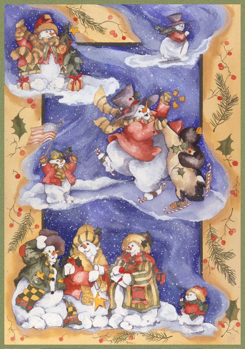ch651 Snowmen