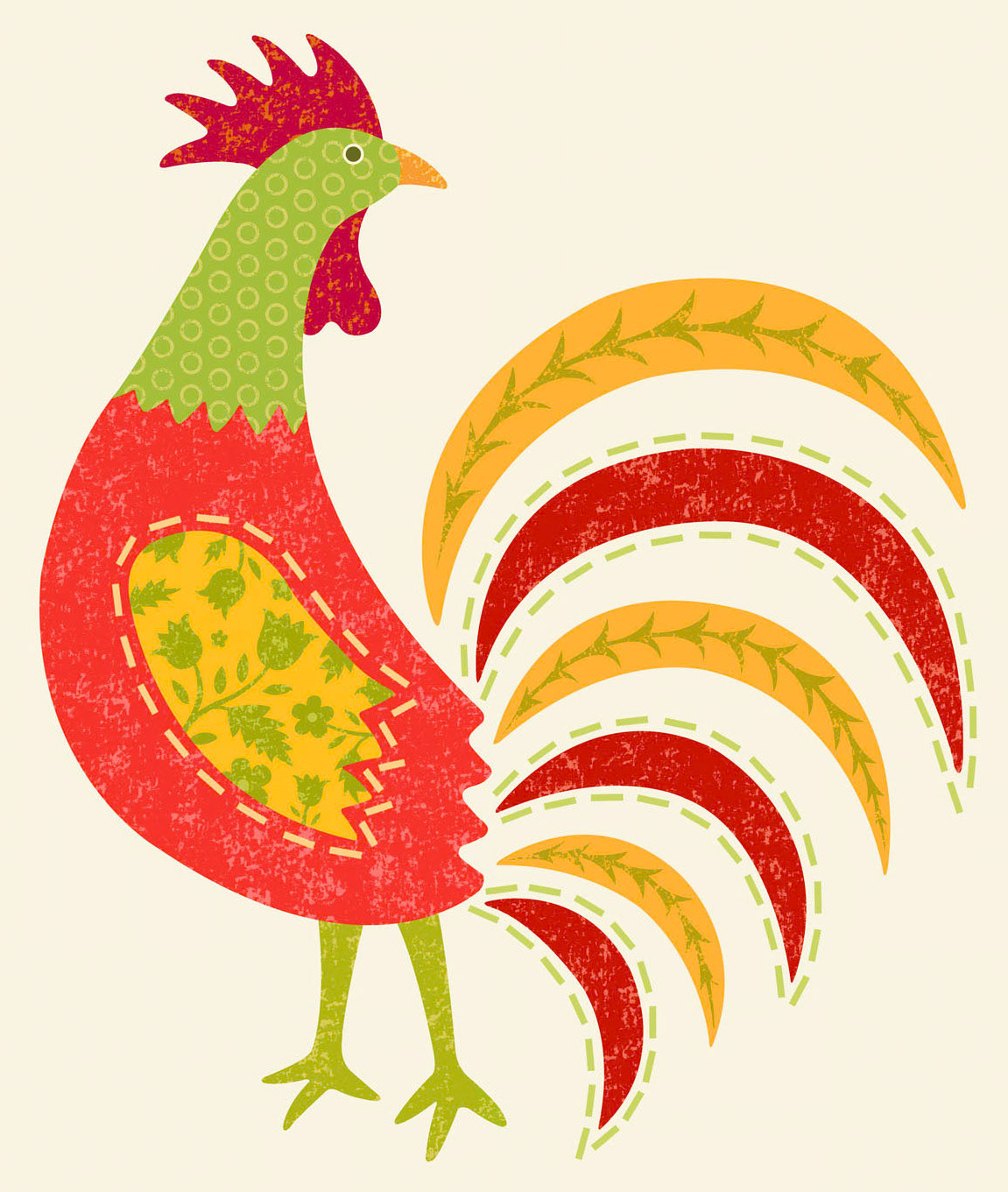 SH_Bird_828-1-RoosterCreamBkd ©Steve Haskamp - Creatif License