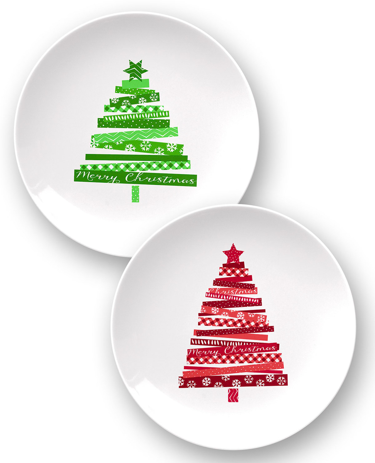 SH_Cmas_1957_Striped Tree Plates_Creatif ©Steve Haskamp - Creatif License