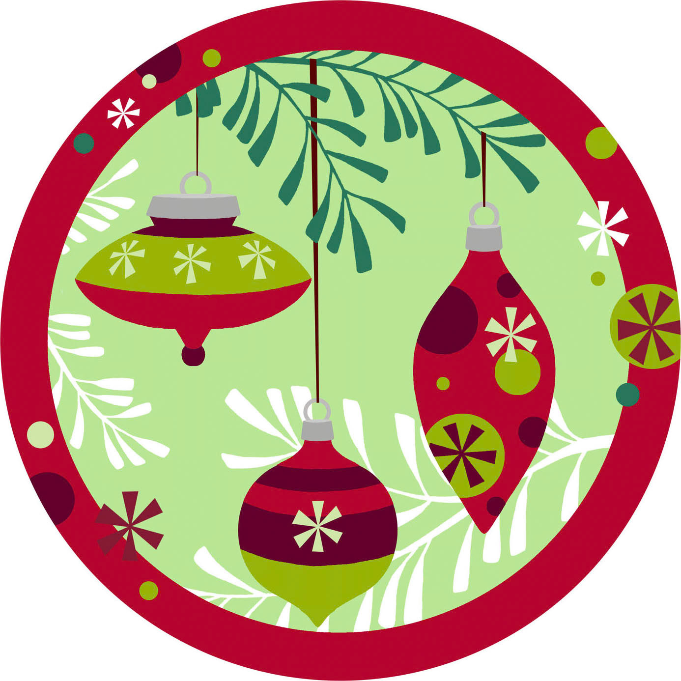 SH_Cmas_443e-OrnamentsOnBranchesPlate ©Steve Haskamp - Creatif License