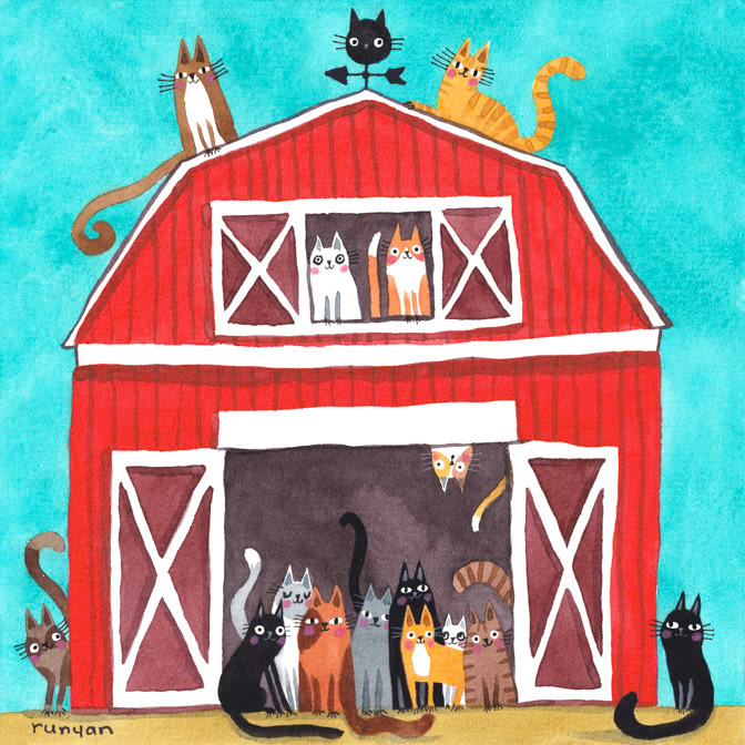 BARN CATS 15x15 _andrews Mcmeel 2027- Hires _  Creatif