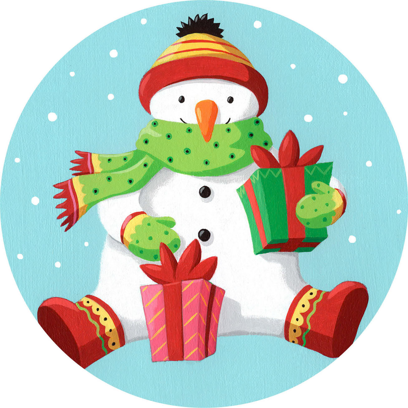 SH_Cmas_566SnowmanPlate ©Steve Haskamp - Creatif License