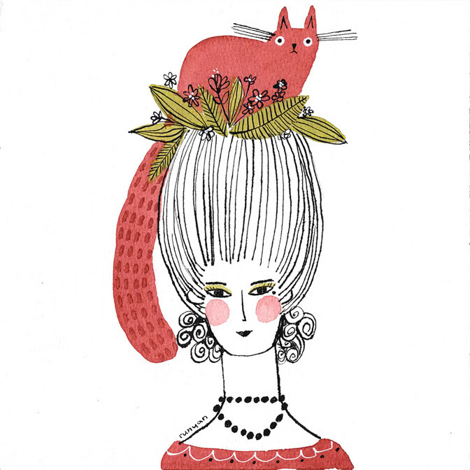 ELEGANT CAT HAT - Terry Runyan - Creatif _Cat _  Creatif