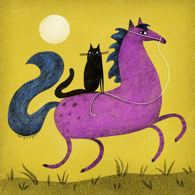 PURPLE TRANSPORT 100dpi _Animals- Cat- Horses _  Creatif