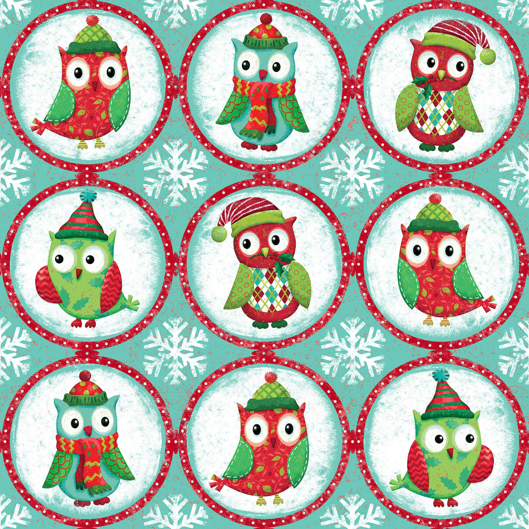 SH_Cmas_1599-Cmas Owls Circle Pattern_Creatif ©Steve Haskamp - Creatif License