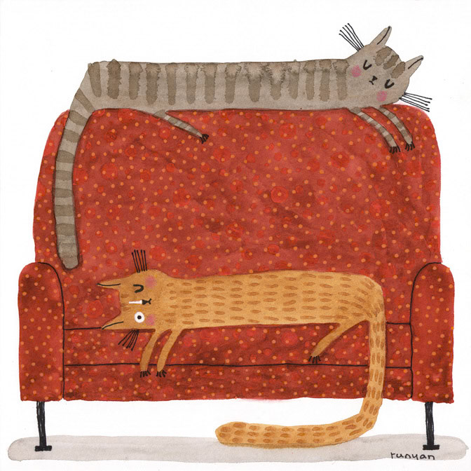 04-26-2022 UP &amp; DOWN _Cat- Couch _  Creatif