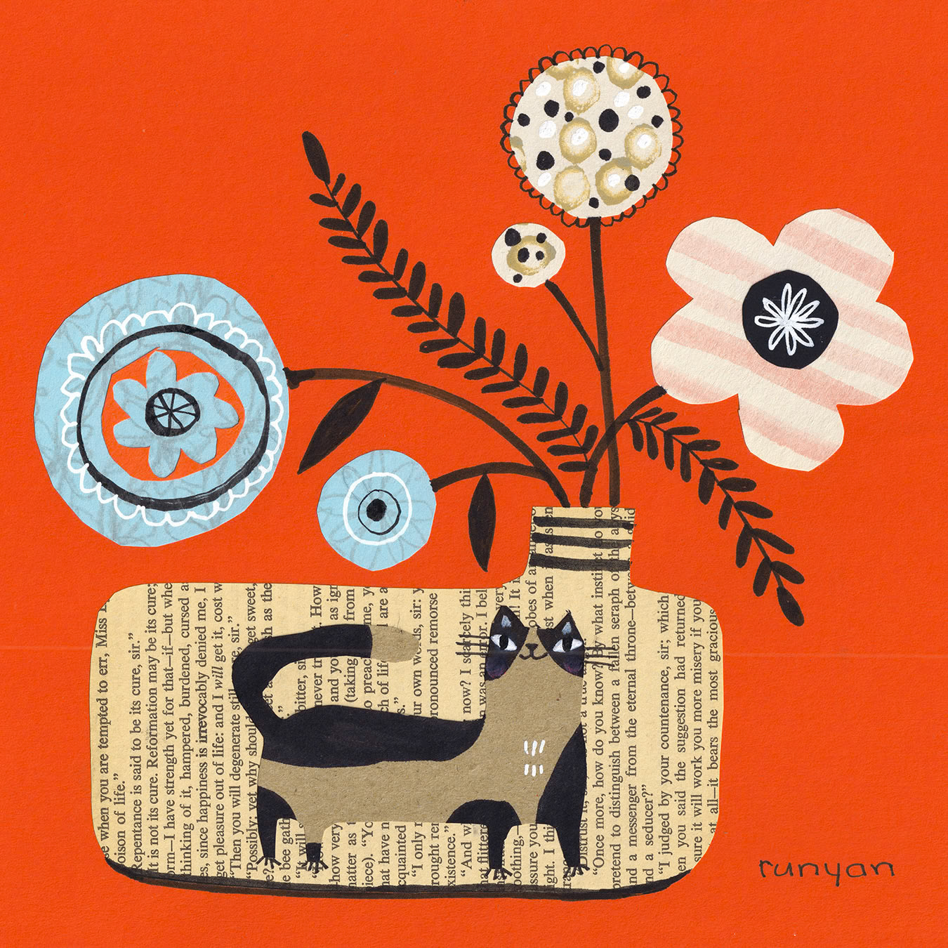 VASE IN ORANGE ©Terry Runyan - Creatif License