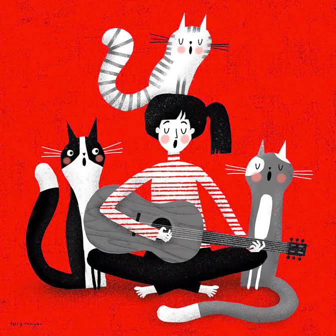 Sing Along - Terry Runyan - Creatif _Cat- Women _  Creatif