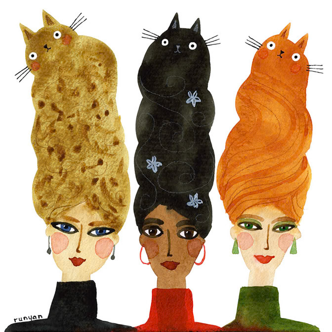 TRIPLE CATDO - Terry Runyan - Creatif _Cat _  Creatif