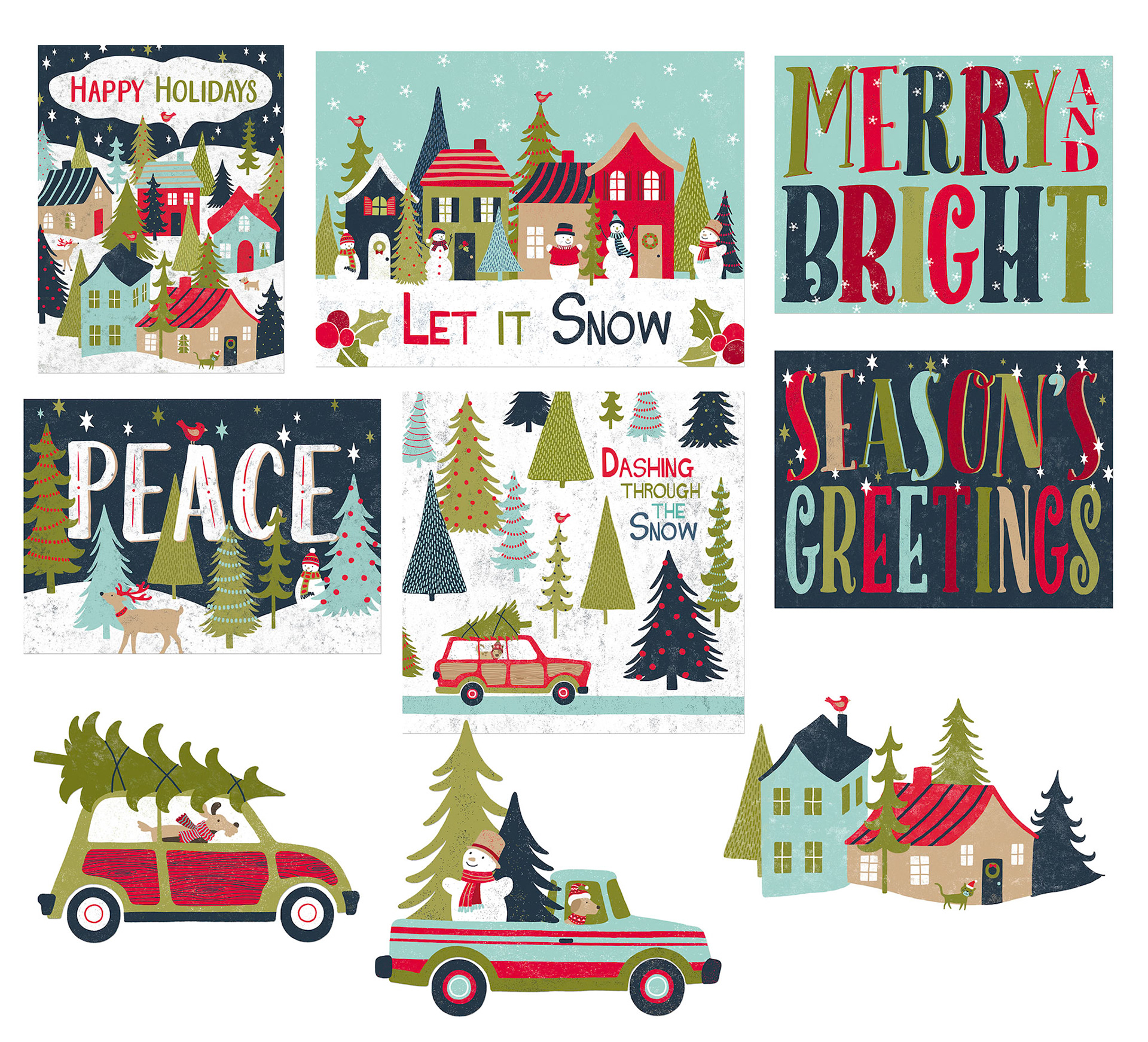 SH_Cmas_Village Collection_Creatif 2 ©Steve Haskamp - Creatif License