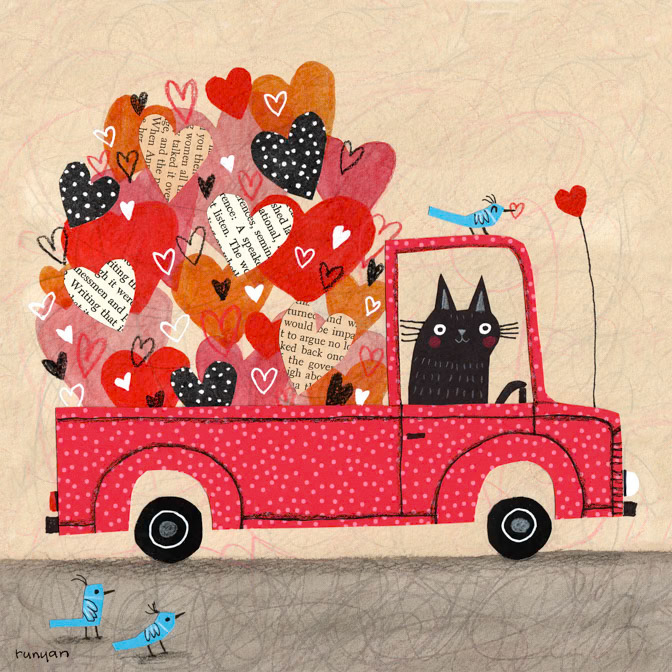 TRUCK LOAD 2 8x8 _Cat- Valentine _  Creatif