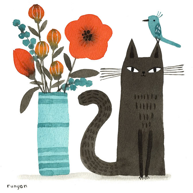 FLOWER LOOKOUT - Terry Runyan - Creatif _Cat _  Creatif