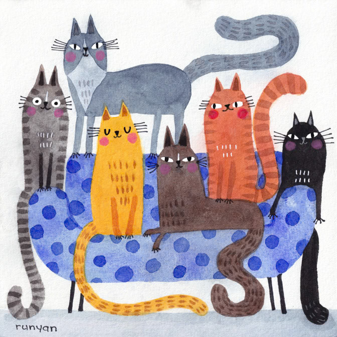 CROWDED CHAIR _Cat- chairs- sofa _  Creatif