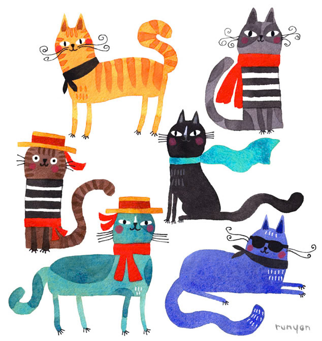 ITALIAN CATS _Cat- italian _  Creatif