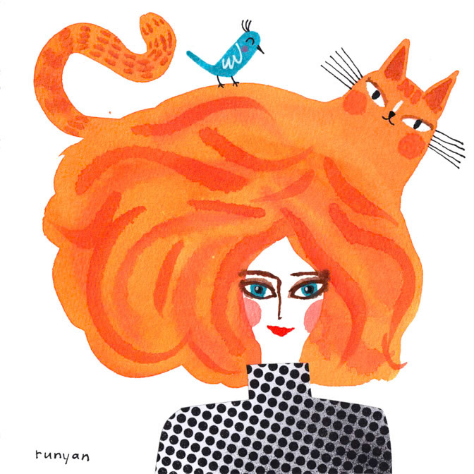 GINGER PERCH _Cat Hat _  Creatif