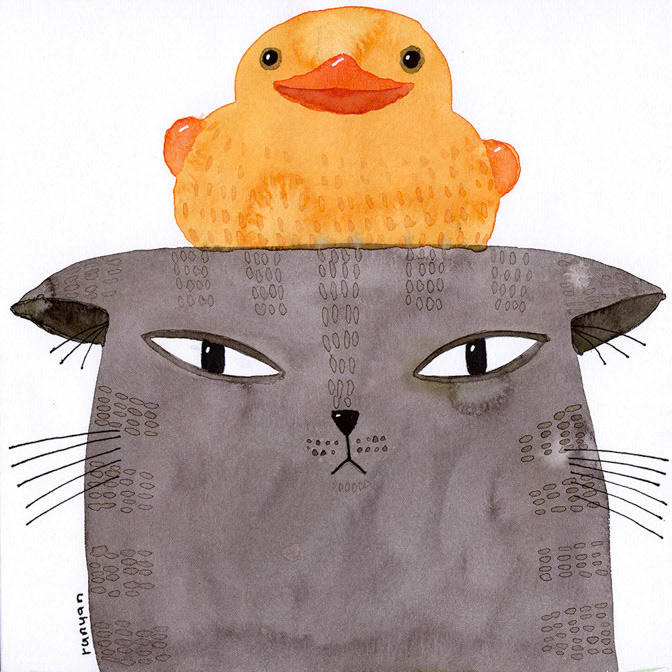 RUBBER DUCKY - Terry Runyan - Creatif _Cat _  Creatif
