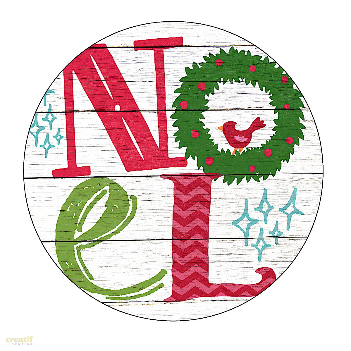 SH_Cmas_1819_Noel Plate Hi Res 8 inch_Creatif ©Steve Haskamp - Creatif License