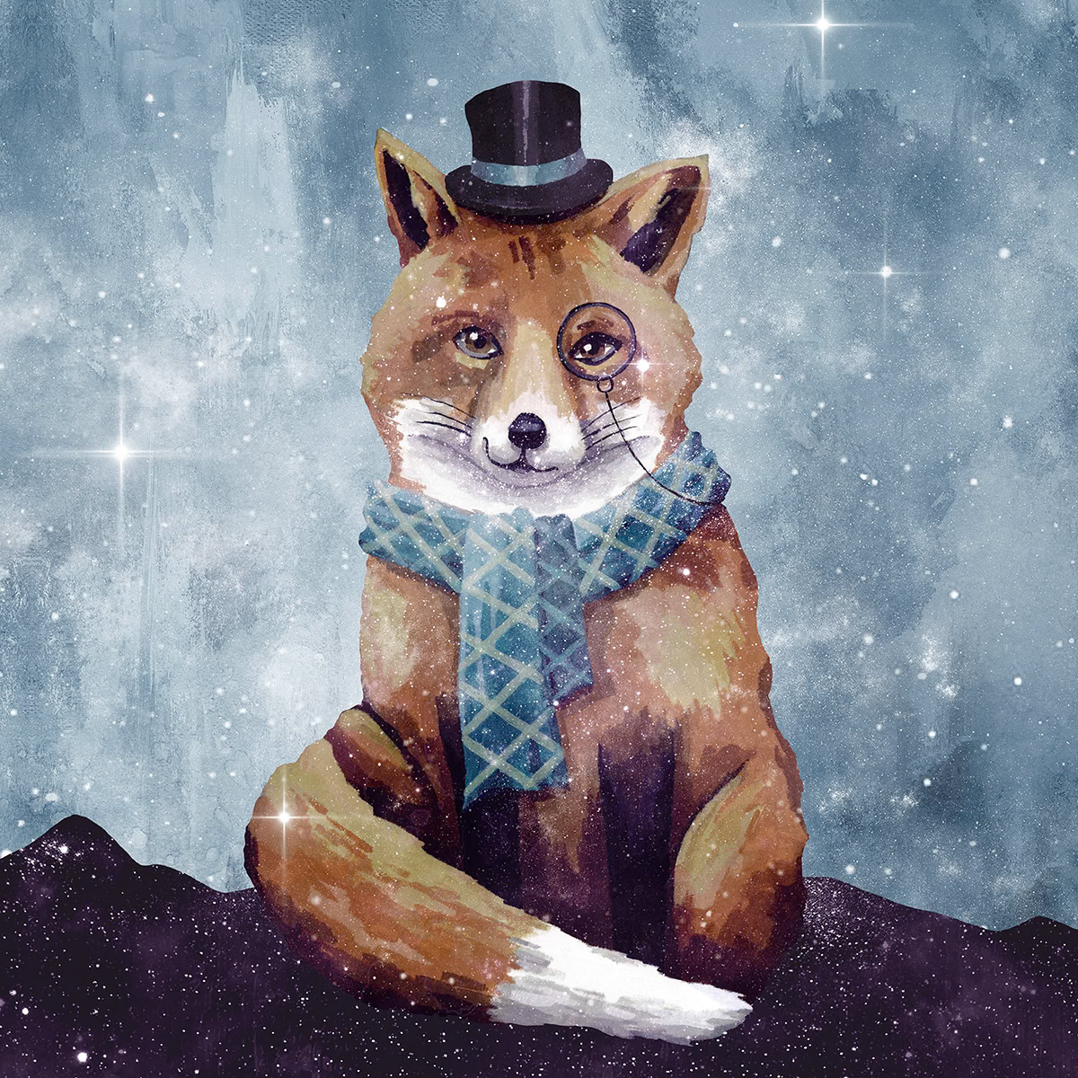 SH_Anim_2325_Cosmic Mr Fox Square_Creatif ©Steve Haskamp - Creatif License