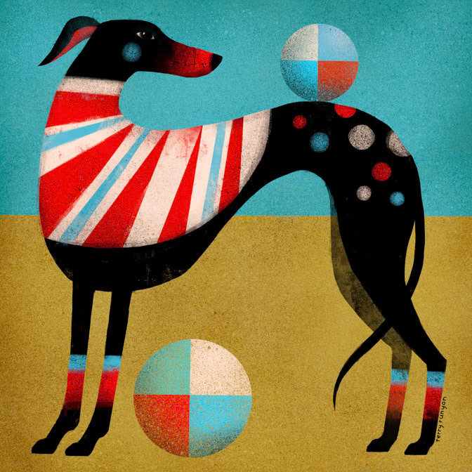 RACE DOG 300dpi Terry Runyan - Creatif _Dog _  Creatif ©Terry Runyan - Creatif License