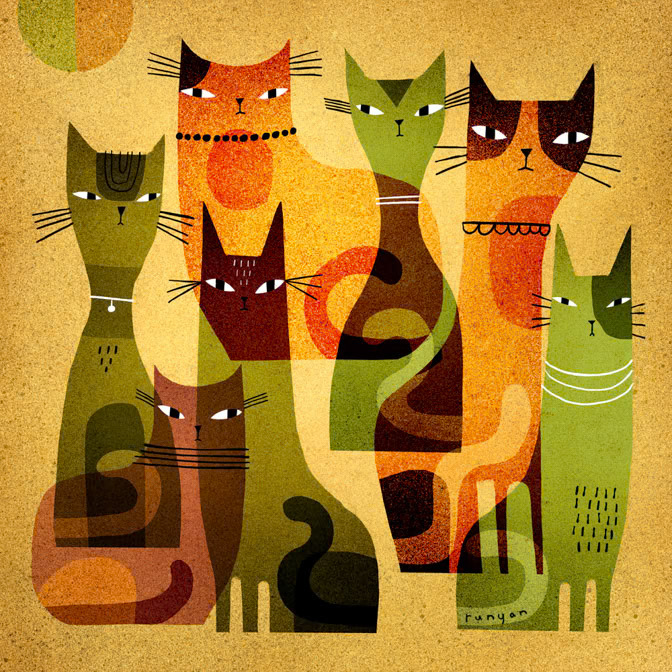 CAT HERD _Cats- Maggie _  Creatif