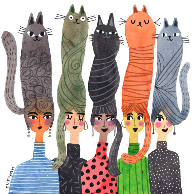 TALL CAT HATS _Cat Hat _  Creatif