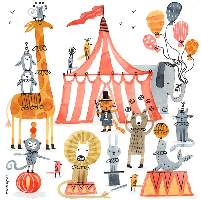 Circus _Animals- Circus _  Creatif ©Terry Runyan - Creatif License
